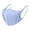 Light blue, variant on Ice Silk Face Mask for Women - 3D Bow Design, Breathable, Soft, Fashionable, Lightweight, Perfect for Daily Use, Party, Work,Black