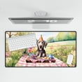 thumbnail image 4 of Happy Mother's Day Weimaraner with Sweets and Flowers at a Picnic Desk Mat Full Keyboard Mouse Pad Weim Gray Ghost Dog Lover Large Mousepad - 13005, 4 of 5