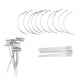 thumbnail image 4 of De Agujas Para Pelucas De 30 Piezas, De Agujas, Pasadores en apariencia De T Agujas De De Cabello Para Agujas Curvas, Para, 4 of 6