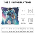 thumbnail image 5 of Pratyus Space Art Square Pillow Cover Case for Cushions Sofa Bed Outdoor Decoration Throw Pillow Cover Home Decor 1PC 22x22in, 5 of 5
