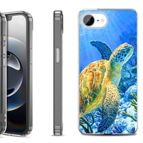 Shockproof Protective Phone Case for iPhone 16e, by OneToughShield - Sea Turtle