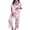 d-656Pink362, variant on MEZZALL Women Halloween Pajama Set Ghost Bow Pattern Button Front Short Sleeve Top With Chest Pocket Elastic Waist Full Length Pants Soft Sleepwear Set Holiday 2 Piece Pjs