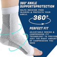 2 PCS Functional Socks for Neuropathy, Ankle Compression Sleeve
