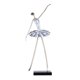 thumbnail image 1 of Tooarts Figurita de Ballet Estatua de Bailarina Decoración Regalos Tooarts escultura de hierro, 1 of 6