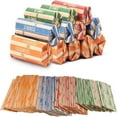 thumbnail image 1 of QJUHUNG Premium Coin Wrappers for All   Coin Roll Wrappers  150 Pcs Assorted Packed Flat Stripped Coin Wrappers  Coin Rolls Wrapper for Quarters Dimes Nickels Pennies, 1 of 8