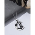 thumbnail image 5 of Dorunmo Graduation Gifts for Her 2025 925 Sterling Silver Graduation Necklace High School College Inspirational Jewelry Skull Moon Pendant Gothic Jewelry Gifts for Women, 5 of 6