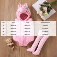 thumbnail image 3 of OJSFQUFP Infant Baby Boys Girls Christmas Cute Pig Cos Clothes Hooded Sleeveless Romper Leggings Outfit Set, 3 of 8