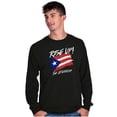 thumbnail image 5 of Rise Up Puerto Rican Pride Se Levanta Long Sleeve TShirt Men Women Brisco Brands S, 5 of 5