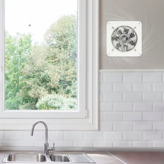 Marley 5 Inch Inline Bathroom Extractor Fan – Ventilation Fan For Kitchen, Bathroom, Shower, Wet Room, Wall Or Ceiling Mount, Flexible Duct Kit Included