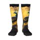 thumbnail image 1 of Fotbe Elegant Gold Leaf Peacock Calcetas Divertidas Estampadas para Hombre y Mujer, Calcetas de Algodón hasta la Rodilla para Caminar, Correr, Enfermería y Embarazo, 1 of 6