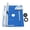 shape:Blue three pieces, variant on Aluminium Router Table Insert Plate Metal Router Table for Woodworking Benches Router Plate Wood Tool Milling Trimming