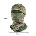thumbnail image 6 of Opolski Head Wrap Winter Warm Hat Ultra thick Breathable Elastic Windproof Uv Face Neck Cover Protector Unisex Cycling Hat, 6 of 8