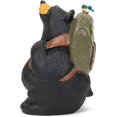 thumbnail image 5 of Walk About Black Bear 5.5 x 3.5 Hand-cast Resin Figurine Sculpture, 5 of 6