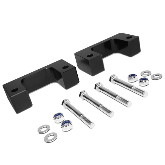 DNA Motoring FLLK-CH-F-005 For 2007-2022 Silverado Sierra 1500 Aluminum Front Low Mount Style 2.5" Lift Kit Spacers