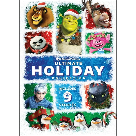 DreamWorks Holiday Collection (Shrek the Halls / Merry Madagascar / Dragons Holiday: Gift of the Night Fury / Kung Fu Panda Holiday) (DVD), Family, Dreamworks