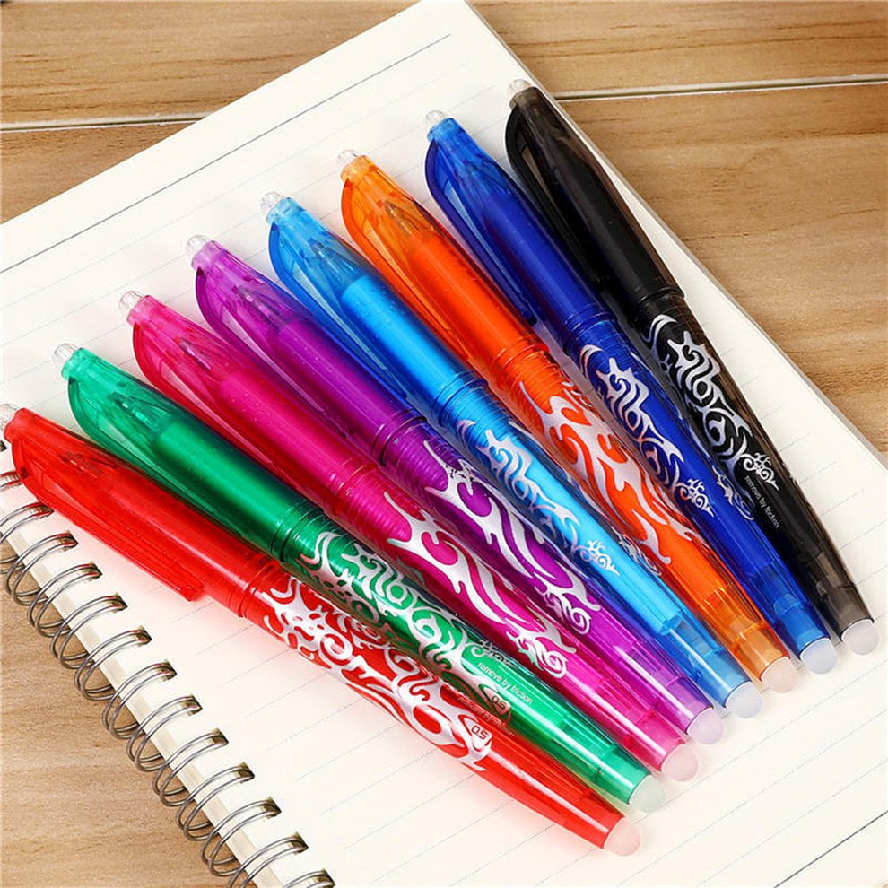 0.5mm Erasable Bullet Neutral Pen School Office Erasable Gel Ink Pen