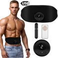 thumbnail image 2 of Ceinture de Massage Électrique Ajustable Stimulateur Musculaire Entraîneur Gym Perte de Poids, 2 of 9