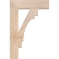 thumbnail image 3 of Ekena Millwork 3 1/2"W x 16"D x 24"H Merced Block Smooth Bracket, Douglas Fir, 3 of 4