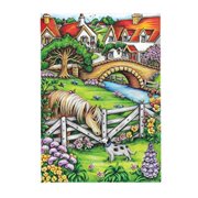 Creative Haven: Village Charm Coloring Book, Book 1, (Paperback)