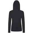 thumbnail image 3 of Women's Levelwear Black Arizona Diamondbacks Relay Breaker Pullover Hoodie, 3 of 3
