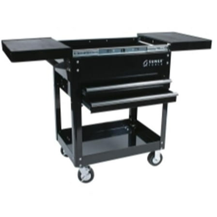 Sunex  Compact Slide Top Utility Cart - Black