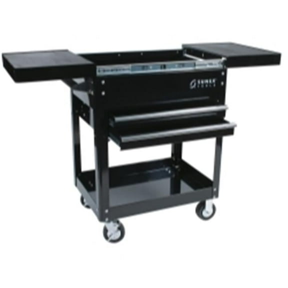 Sunex  Compact Slide Top Utility Cart - Black