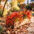 thumbnail image 5 of AcerichFad Fall Flowers Outdoor, 24 Bundles Artificial Autumn Faux Silk Flowers Fake Plants for Outside Indoor Yard Garden Porch Patio Home Decor, 5 of 12
