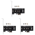 thumbnail image 1 of 3X Adaptateurs Add on Cartes PCIE vers M2 PCI Express 3.0 X1 vers NVME SSD M2 PCIE Riser Adaptateur Support 2230 2242 2260 2280 M.2, 1 of 5