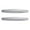 Gray, variant on 2x Strips Anti Collision Patches Easy Installation Spare Parts Assembly Anti Scratch Strips Stickers for Auto SUV White
