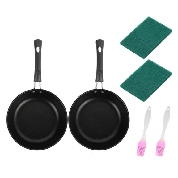 Yammee 2 Piece Mini Breakfast Eggs Pan 12cm Induction Ready Nonstick Finish Cookware