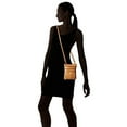 thumbnail image 7 of SILVERFEVER Women's Shoulder Crossbody Round RFID Pocket Small Genuine Leather Bag, 7 of 7