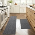 thumbnail image 4 of Kitchen Rug Mats YEERSWAG 2 Pcs Non-Slip Kitchen Carpet Runner Extra Large 22"x 30"+ 59“ Soft Kitchen Mats for Floor Machine Washable Kitchen Rugs for Kitchen Hallway Office Sink Laundry, 4 of 8