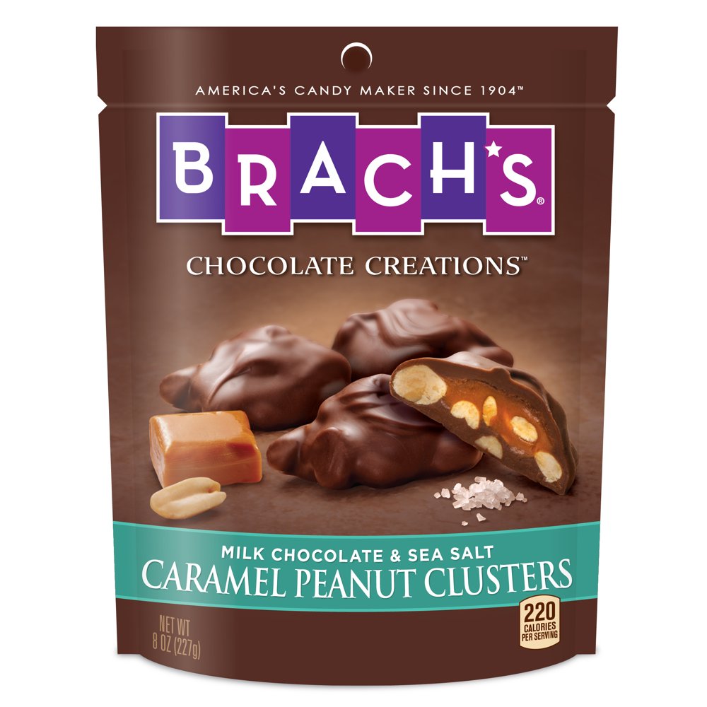 Brach's Chocolate Creations Milk Chocolate & Sea Salt Caramel Peanut