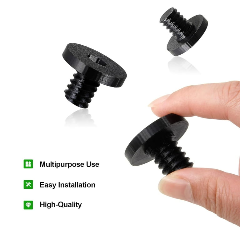 8-Piece Replacement Bolt Kit For Suncast Storage Sheds - ABS Bolts With 3/8 Inch Hex Screwdriver