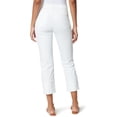 thumbnail image 2 of Anne Klein Womens Denim Stretch Low-Rise Cropped Jeans, 2 of 2