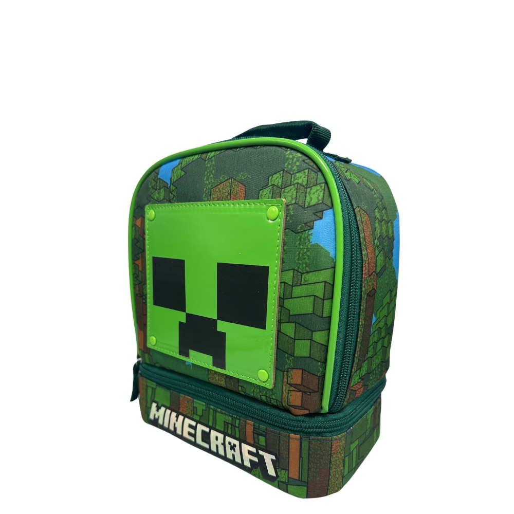 Minecraft Creeper Dual Compartment Lunch Kit photo 3