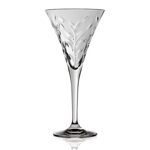 Lorren Home Trends Laurus Rcr 6 Oz Crystal Martini Glass Set Of 6 Walmart Com Walmart Com