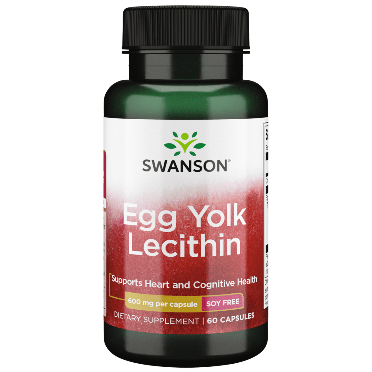Swanson egg yolk lecithin 60 Capsules