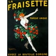 thumbnail image 2 of Vintage Apple Collection 25x32 Gold Ornate Wood Framed with Double Matting Museum Art Print Titled - cappiello_fraisette, 2 of 4