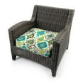 thumbnail image 3 of Jordan Manufacturing 22.5" x 22.5" Square Outdoor Deep Seat Cushion with Ties and Welt, 3 of 11