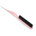 thumbnail image 4 of Rupoun Set de 10 Cepillos de Nylon para Batir el Cabello Peine Cola de Rata Diseño Ergonómico Volumen Peinado Profesional 25.4 cm / 10 inches Negro, 4 of 9