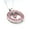 PINK, variant on Swarovski Crystal Necklace/ Loop - Clear - NE-2058CL