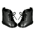thumbnail image 6 of OUNONA 1 Pair Doll Dressing Boots, Miniature PU Boots for 18-inch Dolls, Stylish Doll Shoes Accessory, 6 of 7