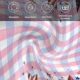thumbnail image 6 of 4th of July Cloth Napkins, Independence Day Star American Pink Plaid Washable and Reusable Dinner Napkins Set of 6, Table Napkin for Kitchen Party Birthday Wedding Hotel Housewarming 20"x20", 6 of 9