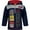 Navy, variant on Paw Patrol Chase Marshall Rubble Big Boys Fleece Half Zip Hoodie Navy 8