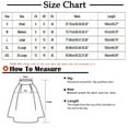 thumbnail image 3 of Homenesgenics Skirt for Women Fall Fashion Women Casual Comfort Elastic Waist Tie Pocket Ankle Skirt Yellow XL, 3 of 7
