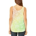 thumbnail image 2 of Cinco de Mayo Crazy Sugar Skull Pattern Juniors Flowy Side Slit Tank Top Multi MD, 2 of 2