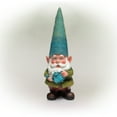 thumbnail image 3 of Alpine Corporation 15" Gnome Holding Watering Can Garden Statue, 3 of 12