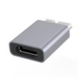 thumbnail image 4 of Kework, paquete de 2 adaptadores Micro B USB a USB tipo C, USB 3,1 tipo C hembra a USB 3,0 Micro B macho, conector convertidor, 4 of 4