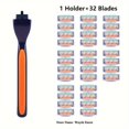 thumbnail image 1 of Outils d'Épilation à Plusieurs Couches Pièces de Rechange pour Rasoir Lames de Rasoir Classique, 1 of 5